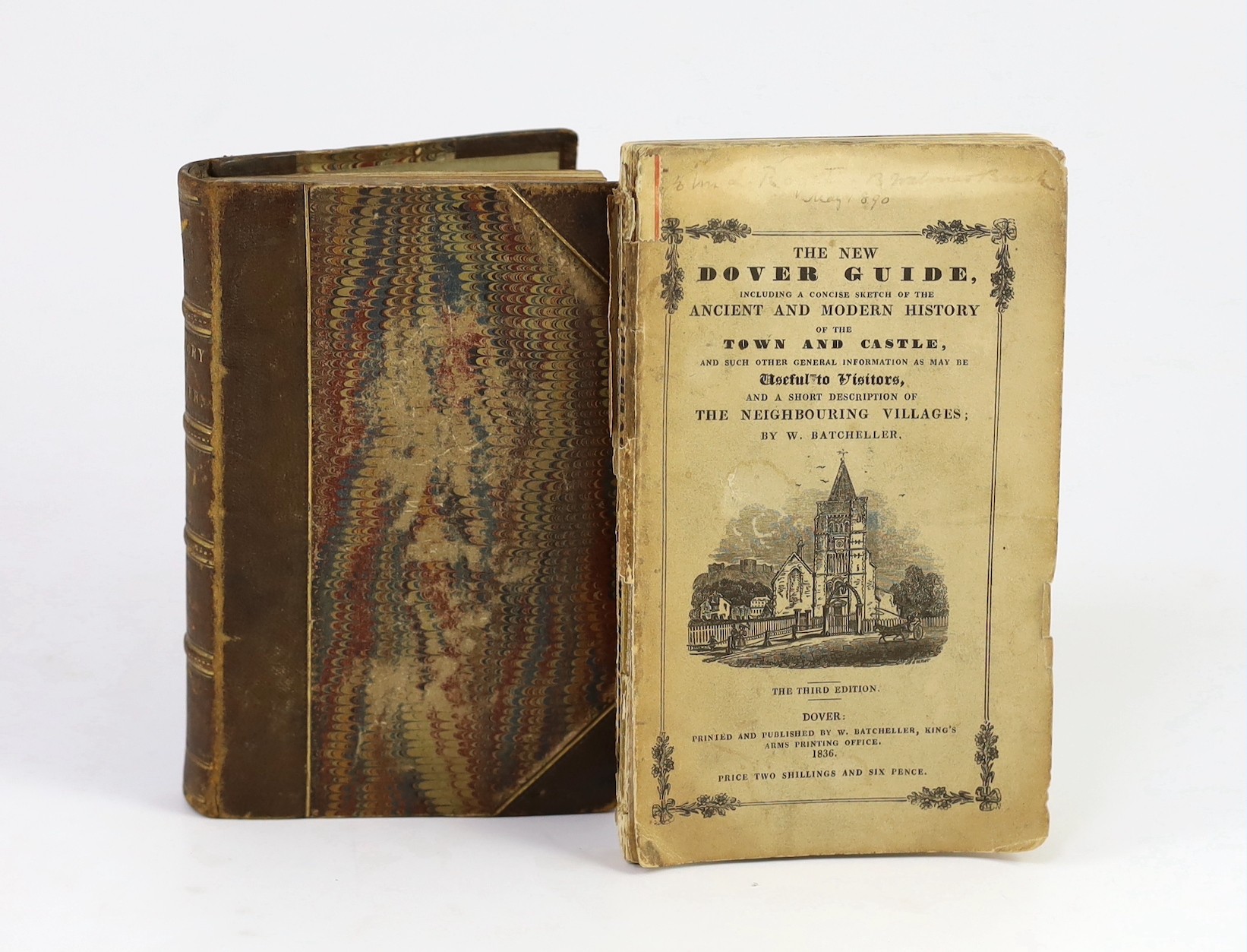 DOVER: Batcheller, William - The New Dover Guide ... including a concise sketch ... of the town and castle, and such ... information as may be useful to visitors ... 3rd edition.